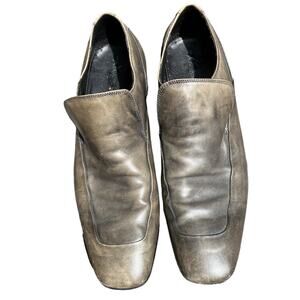 Kenneth Cole Mottled Gray Slip On Dress Shoes Size 9